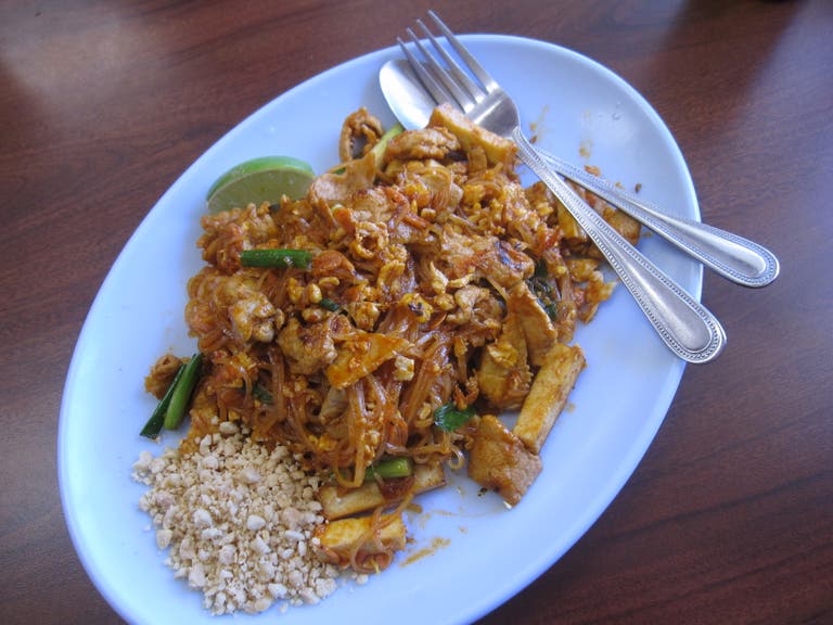Pad Thai at Pa Ord Noodle in Thai Town
